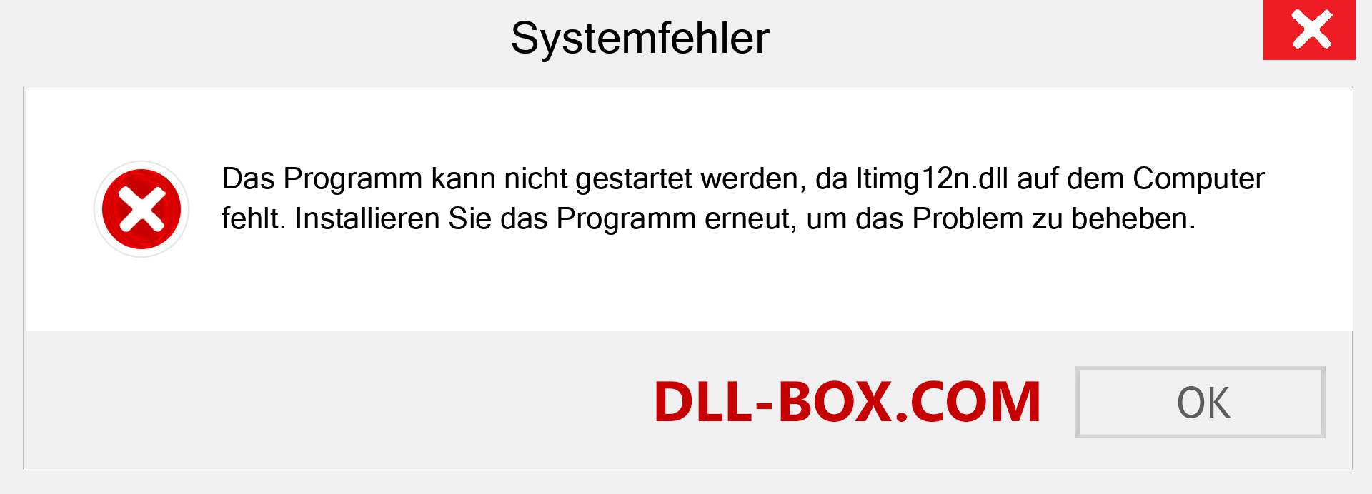 ltimg12n.dll-Datei fehlt?. Download für Windows 7, 8, 10 - Fix ltimg12n dll Missing Error unter Windows, Fotos, Bildern